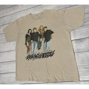 Vintage Y2K Little Big Town Nashville Tennessee Album Promo Shirt Size XL 2 Side